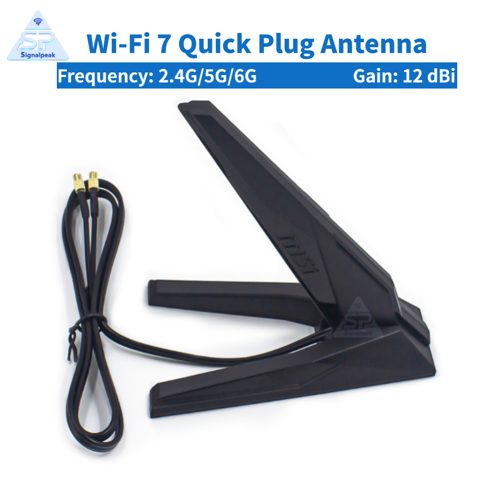 Z890 Wi-Fi 7 Motherboard - Antena original Wi-Fi 7 de triple